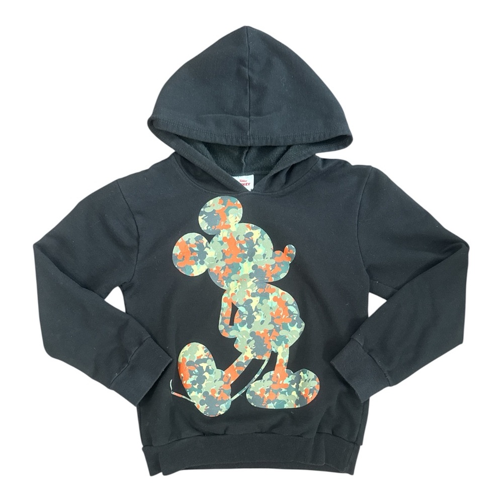 Mickey Mouse Hoodie Size S(6-7) Black